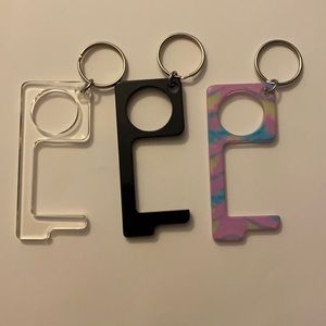 No touch key chains